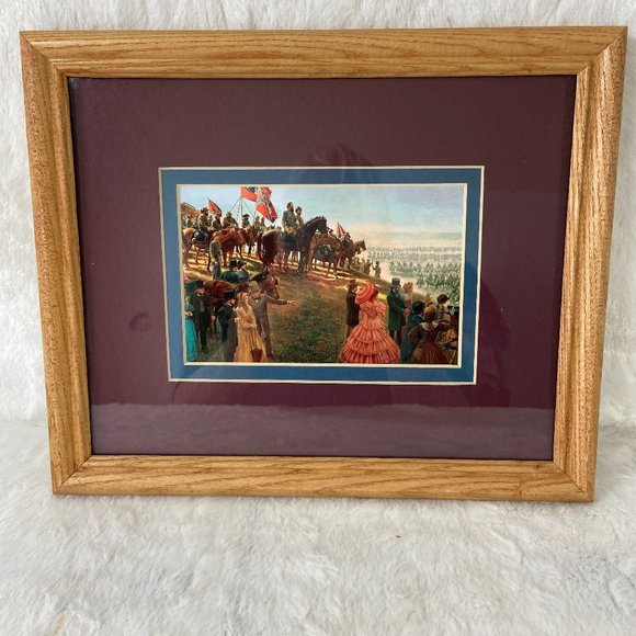 Mort Kunstler Civil War Print The Grand Review Framed with Mat - Picture 1 of 4